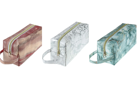 Пенал на молнии МРАМОР, цвет ассорти