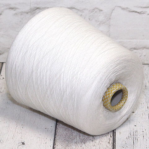 Хлопок 100% 2500 белый молочный