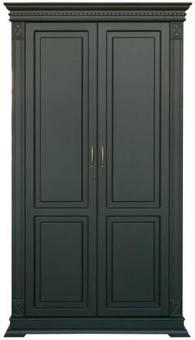 Шкаф для одежды 2д "Верди " П1.0487.0.37 (Грин, Массив)