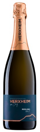 Игристое вино Эрксхайм Рислинг Зект Брют брют белое выдержанное 0,75л.