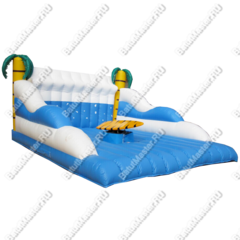 Баланс борд "Веселые тропики", борд+батут, размер 5*5*3,5 м