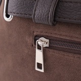 Сумка Саломея 361 эко-замша шоколад