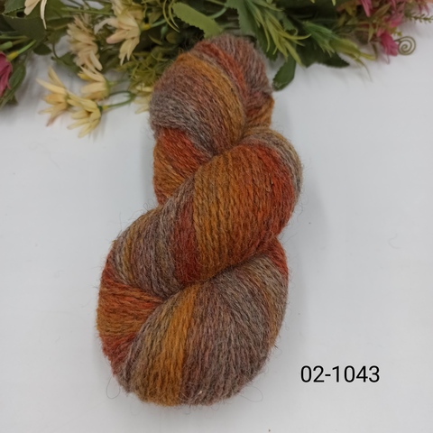 Дундага 6/2 шерсть секционного окрашивания 02-1043