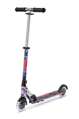 Самокат Micro Sprite Glow (светится в темноте) LED, Art Млечный путь