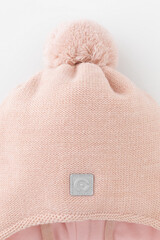 шапка  для девочки  КВ 20400/ш/светлый персик