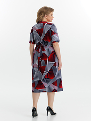 4534 Халат на пуговицах