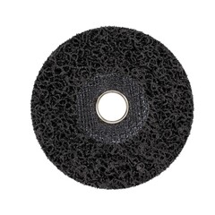 37-1-402 Круг зачист. полимер. (коралловый) Черный, medium grain (средний), 125х22,2х15мм РемоКолор