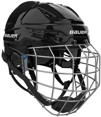 Шлем с маской BAUER RE-AKT 55 M черный