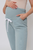 Спортивные брюки для беременных 15865 холодная мята