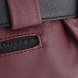 Сумка Саломея 2006 наппа бордо + черный