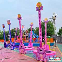 Банджи-батут «Candy Bear», 1-местный, 2×2×4 м