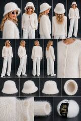 Chanté Pelliccia Merino ( 41% супервош шерсть мериноса, 59% полиамид, 50гр/88м)