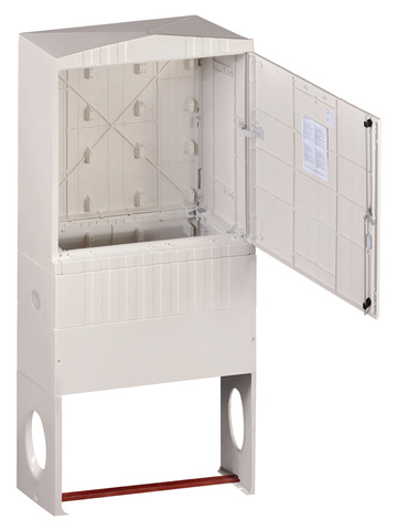 Шкаф с цоколем, полиэстер. ШЭ-01, GRP, IP54, IK10, от -50 до +70 °С, (600х1770х320) TDM