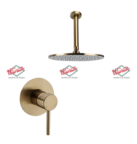 Комплект для душа Warmer Bronze Line 400300-10V