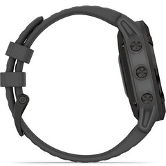 Мультиспортивные часы Garmin Fenix 6 Pro Solar Black with Slate Gray