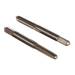 Метчик М 6,0х1,0 (Комплект 2шт) DIN352 HSS 6h(2N) 50мм a=4,9 Bucovice(CzTool) 144060