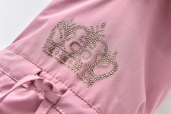 Royal Dog костюм зимний стразы (розовый) 