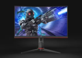 Монитор 27" AOC C27G2ZE Black - Red, изогнутый черный/красный
