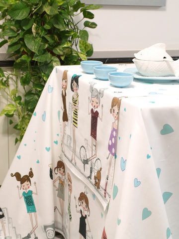 Скатерть 140x240 Viscontea di Milano Girl