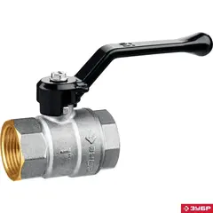 ЗУБР d 1?, ручка-рычаг, шаровой кран (51322-1)