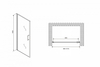 Abber Sonnenstrand AG04100B Душевая дверь