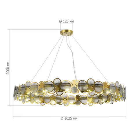 Светильник подвесной ST Luce Swatch SL6133.313.16