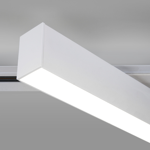 Трековый светодиодный светильник X-Line 10W 4200K белый матовый X-Line белый матовый 10W 4200K (LTB53)