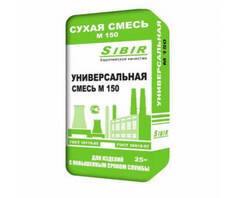 Смесь универсальная М-150 (25кг) SIBIR Муром