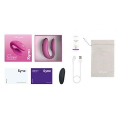 Вибратор для пар We-Vibe Sync 2 розовый