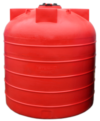 Ёмкость пластиковая пищевая STERH VERT 6000T 6000 л. вертикальная транспортная (200x200x220см;красный) - арт.555090.2