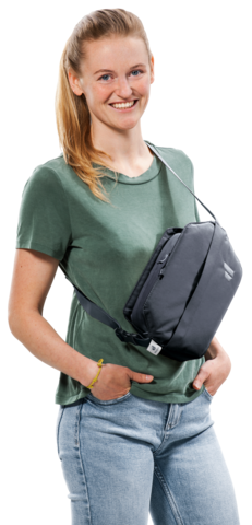 Картинка сумка кросс-боди Deuter Passway 2 Black - 5