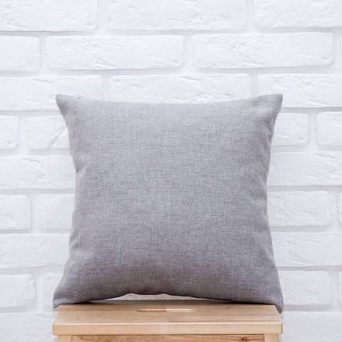 Подушка 40*40  (светло-серая)