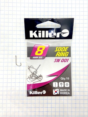 Крючок KILLER SODE-RING № 8 продажа от 10 шт.