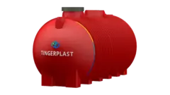 Подземно-наземная ёмкость 20 м3 (PT 20) Тингард 20000 л. горизонтальный (5550x2400x2590см;1000кг;красная) - арт.553994
