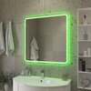 Cezares CZR-SPC-MC-600-800-RGB-TCH MULTICOLORE Зеркало со встроенной разноцветной подсветкой RGB и сенсорным выключателем CZR-SPC-MC-600-800-RGB-TCH, 12V, 220-240V, 600x800x30