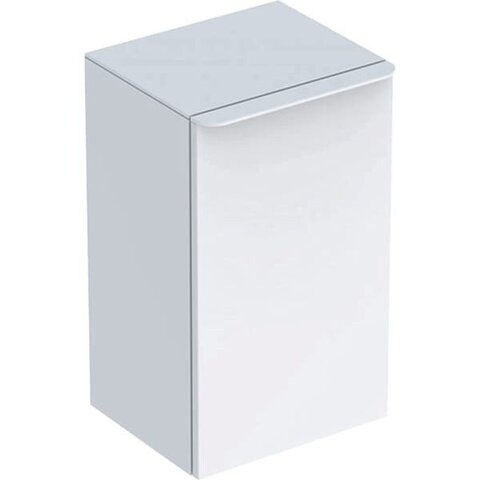 Шкафчик Geberit Smyle Square с одной дверцей: B=36см, H=60см, T=32.6см, Белый / Высокоглянцевое покрытие