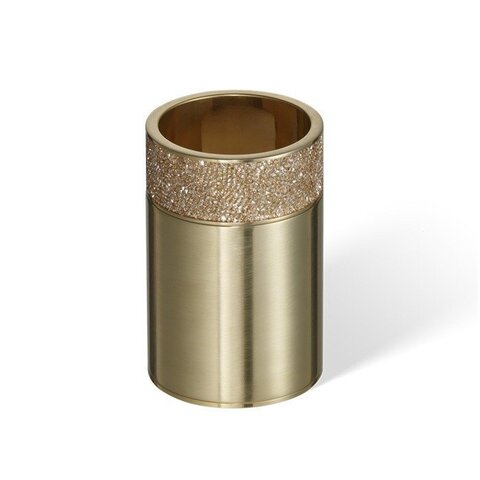 Decor Walther 0933882 Decor Walther Rocks BOD1 Стакан настольный, с кристаллами Swarovski, цвет: золото матовое