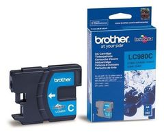 Brother LC-980C голубой) струйный картридж для DCP-145C, DCP-165C, MFC-250C, MFC-290C. Ресурс 260 страниц. (5% заполнение)