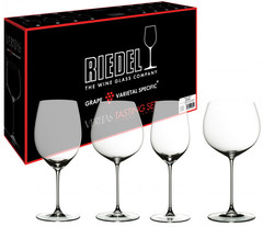 Набор бокалов для дегустации 4шт Riedel Veritas Tasting Set