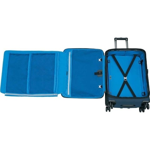 Чемодан Victorinox Werks Traveler 5.0 Dual-Caster 24'', синий, 44x30x61 см, 81,4 л