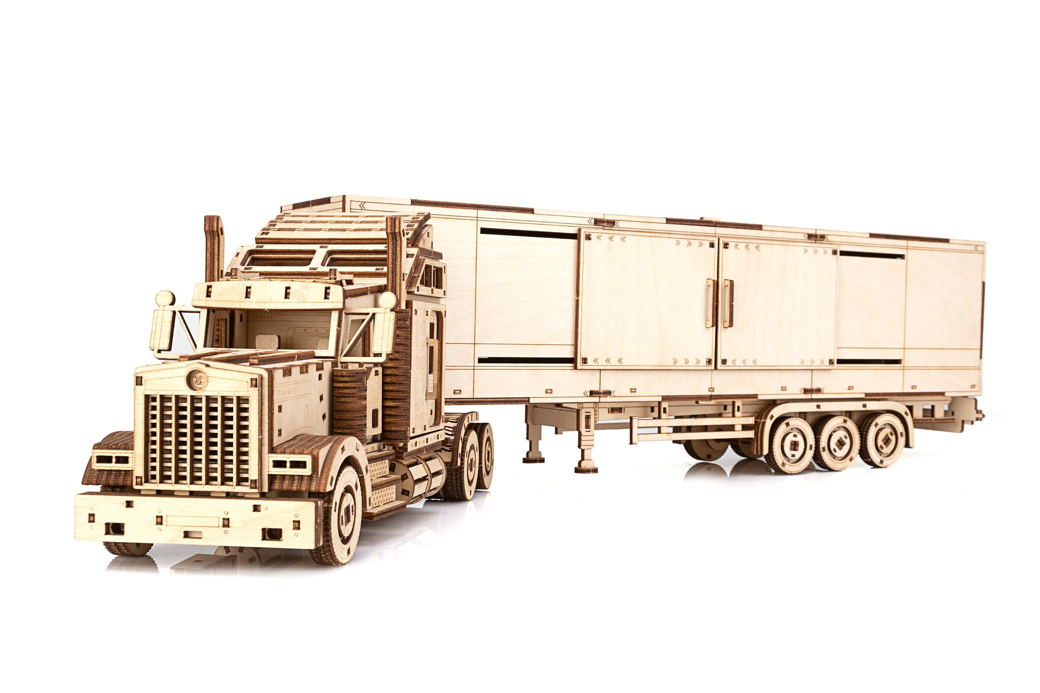 Тягач Kenworth w900 с прицепом