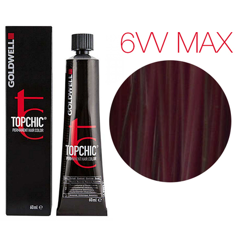 Goldwell Topchic 6VV MAX (яркий фиолетовый) - Стойкая крем-краска