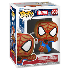 Фигурка Funko POP! Bobble Marvel Holiday Gingerbread Spider-Man 50664