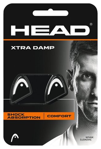 Виброгаситель теннисный Head Xtra Damp - black/white