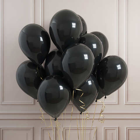 Облако черных шаров