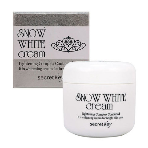 Secret Key Snow White Cream - Крем для лица с активным отбеливающим действием