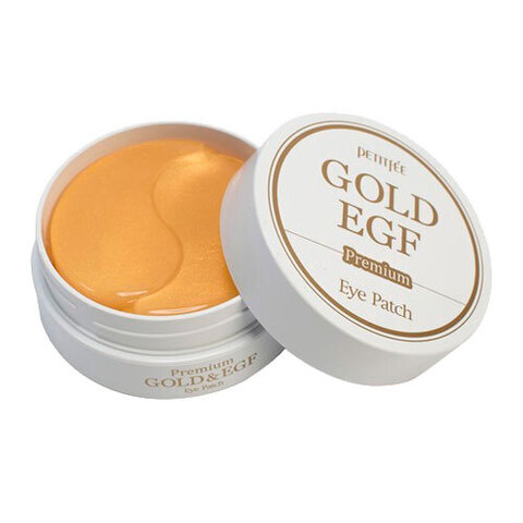 Petitfee Gold & Egf Eye & Spot Patch Premium - Гидрогелевые патчи для кожи вокруг глаз с золотом и EGF Премиум