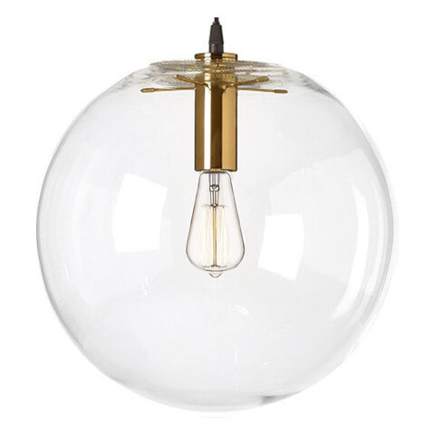 Светильник Glass Ball Ceiling Gold D50