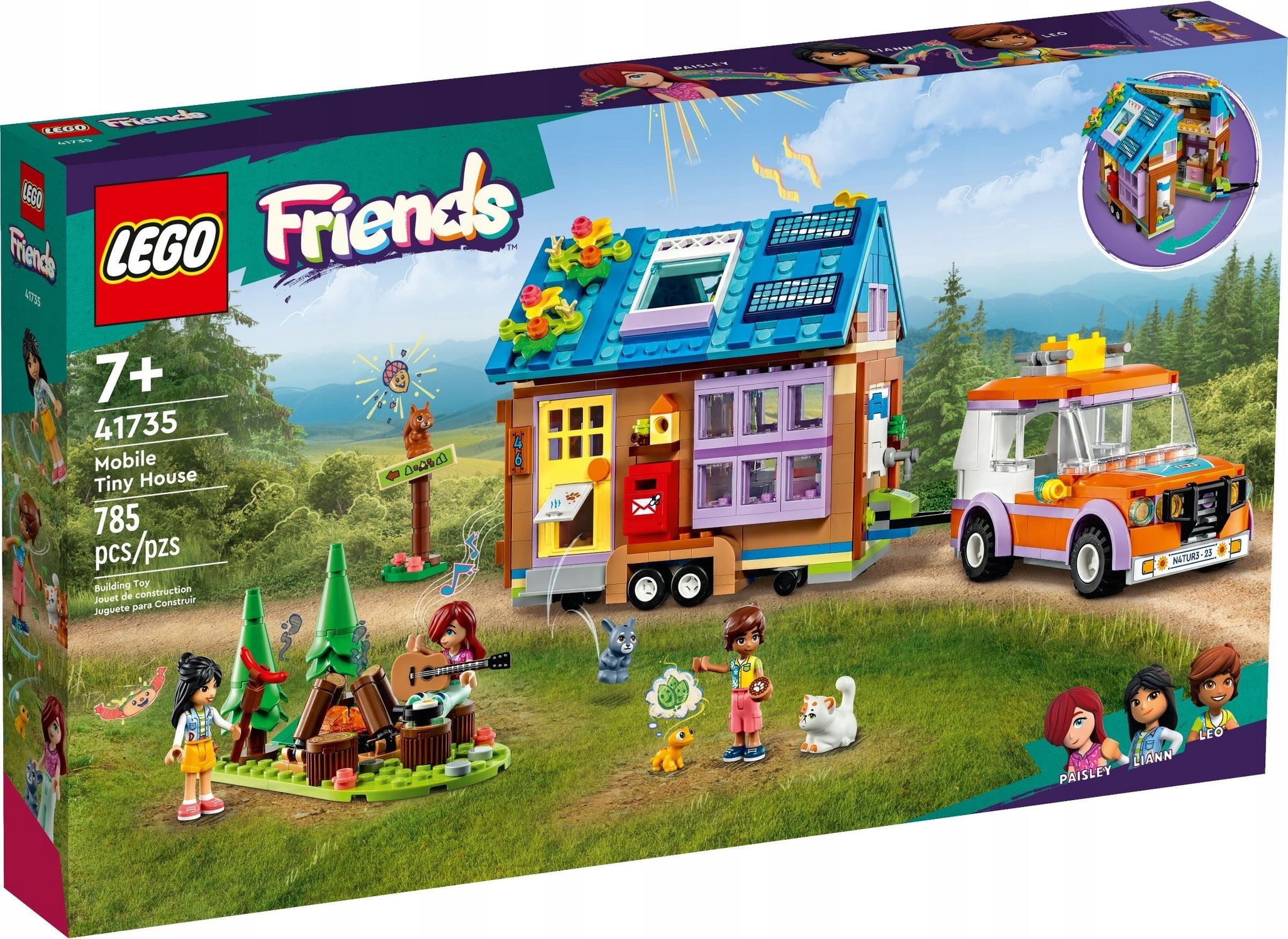 Конструктор Передвижной дом LEGO Friends 41735 купить в Москве | Доставка  по России.