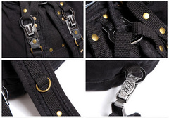 Винтажный рюкзак из ткани Virginland 940